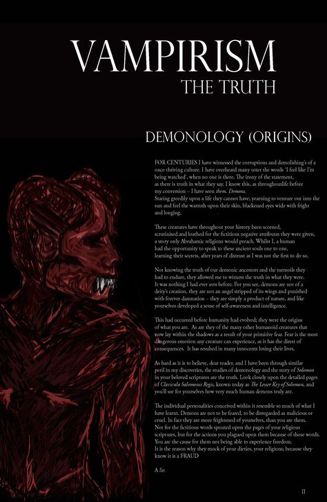 Vampirism: The Truth Demonology Origins p.1 (reworked) 1/5/2013 Arte Alien, Witchcraft Spell Books, Writing Inspiration Prompts, World Of Darkness, Book Writing Tips, Spells Witchcraft, Mythological Creatures, Book Art Drawings, Memento Mori