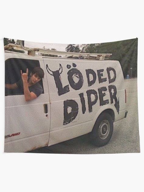 Loded Diper, Room Wall Tapestry, Tie Dye Wall, Rodrick Heffley, Devon Bostick, Blanket On Wall, Diary Of A Wimpy, Diary Of A Wimpy Kid, Yoga Wall