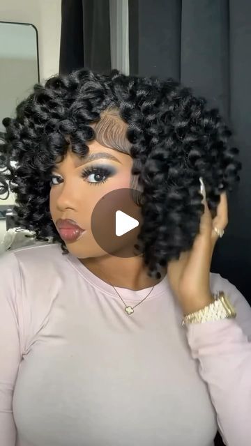 Curly Crochet Hair Styles Jamaican Bounce, Jumpy Wand Curl Crochet Styles, Big Curly Crochet Hairstyles, Protective Hairstyles Crochet, Wand Curls Crochet Hairstyles, Versatile Crochet Hairstyles, Crotchet Hairstyles Curly, Crochet Wand Curls, Wand Curl Crochet Hairstyles