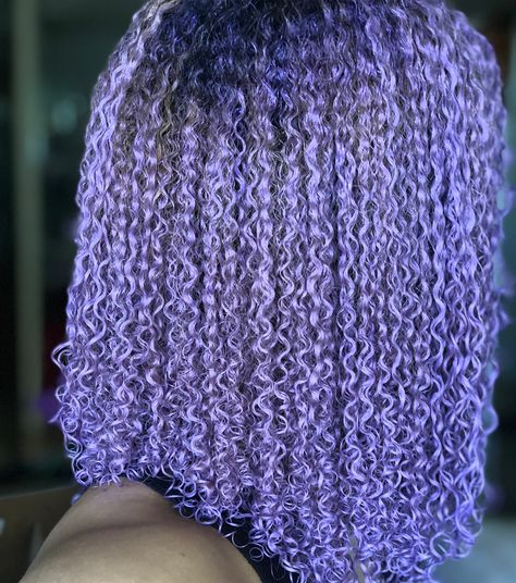 Sugar and spice ( so I’ve been getting a lot of questions on how I maintain my color treated hair . I Deep Condition twice a week using:… Pink Curls, Dyed Curly Hair, Lilac Hair, Dyed Natural Hair, Natural Hair Inspiration, Hair Crush, Colorful Hair, Treated Hair, Hair Inspo Color