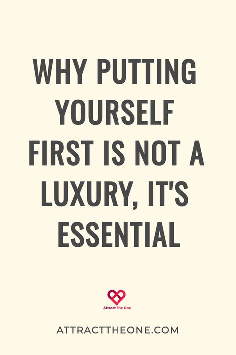 Why putting yourself first is not a luxury, it's essential. AttractTheOne.com Prioritizing Yourself, Red Armchair, Taking Care Of Yourself, Self Centered, Top Priority, Mental Wellness, Proud Of You, Working On Myself, Going To Work