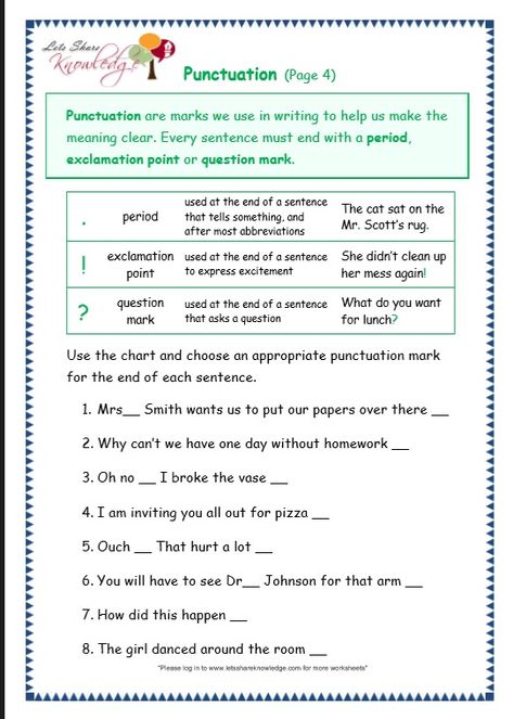 page 4 punctuation worksheet Punctuation Worksheets Grade 4, Adult Worksheets, Third Grade Reading Worksheets, Punctuation Practice, Teaching Punctuation, 4th Grade Reading Worksheets, Writing Comprehension, Maths Worksheet, Punctuation Worksheets