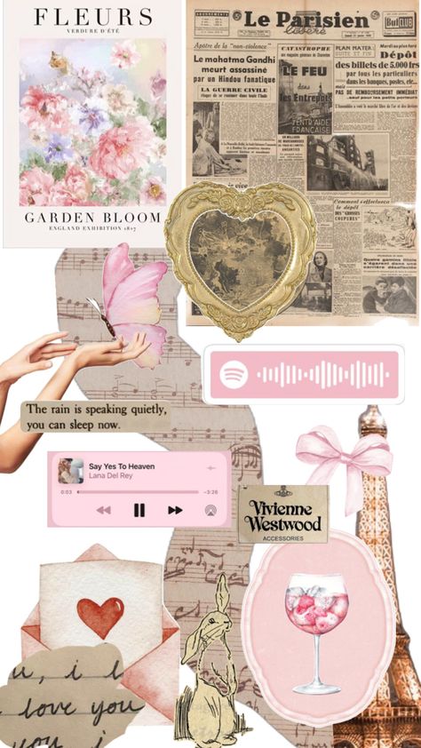 #collage #aesthetic #pink #music #newspaper #brown #viralpost #Spotify #vintage Pink Aesthetic Newspaper, Pink Newspaper Aesthetic, Music Newspaper, Pink Music, Vintage Collage, Aesthetic Pink, Mahatma Gandhi, Viral Post, Vintage Pink