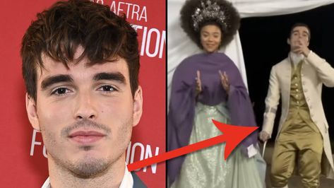 Queen Charlotte's Corey Mylchreest's broken ankle completely changed a key love scene - PopBuzz Corey Mylchreest, Got The Job, He Has A Girlfriend, I Got The Job, Broken Ankle, Love Confessions, Queen Charlotte, Love Scenes, Romantic Scenes