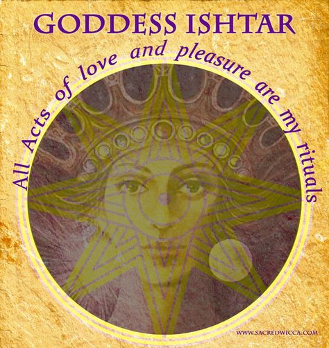 Lalita Goddess, Inanna Goddess, Goddess Ishtar, Ishtar Goddess, Pagan Spirituality, Female Demons, Ancient Goddesses, Divine Feminine Spirituality, Acts Of Love