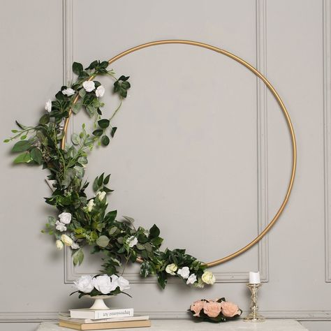 Metal Hoop Wreath, Floral Hoop Wreath, Wreath Hanging, Metal Wreath Frame, Wedding Hoop, Wreath Rings, Wire Wreath Frame, Material Wreaths, Floral Chandelier