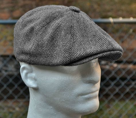 Woolen Top, Cabby Hat, Newsboy Cap Men, Mens Beret, Woolen Tops, Gatsby Hat, Ivy Hat, Newsboy Hat, Herringbone Tweed