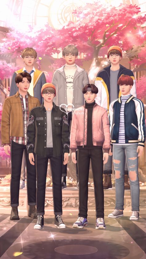 BTS STORY / UNIVERSE : outfits . credits to mininochu from instagram. #bts #bangtansonyeondan #bulletproofboyscouts #bangtanboys #bangtan #jin #rm #yoongi #namjoon #suga #jhope #hobi #hoseok #seokjin #jimin #v #taehyung #jungkook Bts Universe Story, Taehyung Jungkook, Story Games, Suga Jhope, Bulletproof Boy Scouts, V Taehyung, From Instagram, Bangtan Sonyeondan, Bangtan Boys