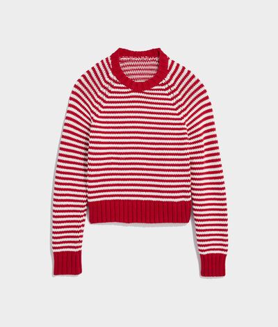 Perfect for breezy boat days and cool nights by the campfire, this comfy cotton crewneck is the quintessential summer sweater. Red And White Striped Sweater, Summer Crewneck, Boat Days, White Striped Sweater, Summer Sweater, Summer Sweaters, Holiday Sweater, Striped Sweater, White Sweaters