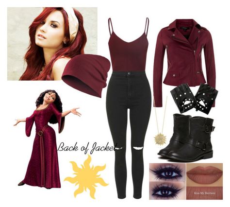 Mother Gothel Outfit Ideas, Mother Gothel Daughter Descendants, Mother Gothel Disneybound, Mother Gothel Inspired Outfits, Daughter Of Mother Gothel, Halloween Disneybound, Tangled Disneybound, Descendants Outfits, Descendants Clothes