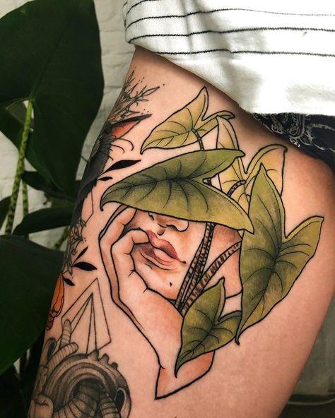 16 Tattoo, Theme Tattoo, Inspiration Tattoos, Plant Tattoo, Tatuaje A Color, Dope Tattoos, Skin Art, Piercing Tattoo, Love Tattoos