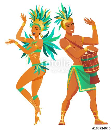 Blue Men Outfit, Dancing Illustration, Guy Dancing, Carnival Dancers, Brazilian Samba, Samba Dance, Carnival Girl, Brazil Carnival, Samba Costume