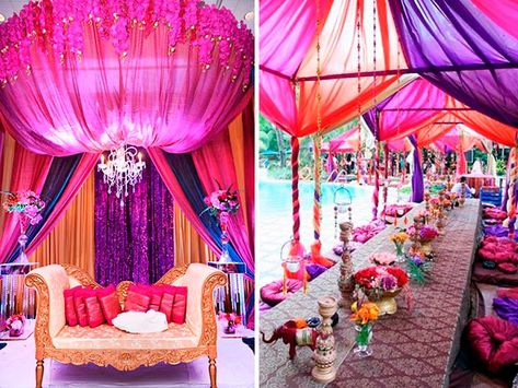 Arabian Theme Party, Moroccan Theme Party, Indian Party Themes, Arabian Party, Arabian Nights Party, Jasmine Party, Moroccan Party, Holi Party, Mehndi Party