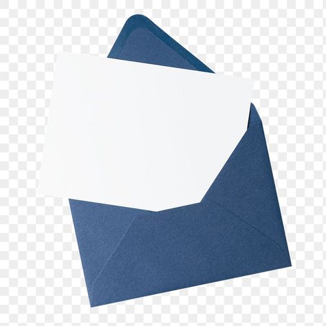 Letter Envelope Aesthetic, Envelope Png, Blue Envelope, Background Wedding, Paper Blue, Envelope Lettering, Blue Envelopes, Blue Wedding Invitations, Envelope Template