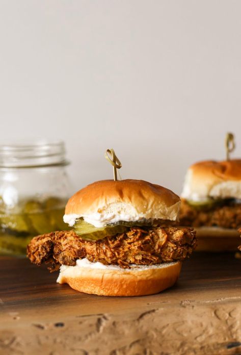 Mom’s Crispy Oven Baked Chicken Sandwich (or Air Fryer!) Baked Chicken Sandwich, Oven Baked Chicken Legs, Oven Baked Chicken Tenders, Baked Chicken Recipes Oven, Crispy Baked Chicken Thighs, Easy Oven Baked Chicken, Baked Chicken Wings Oven, Oven Baked Chicken Thighs, Crispy Baked Chicken Wings