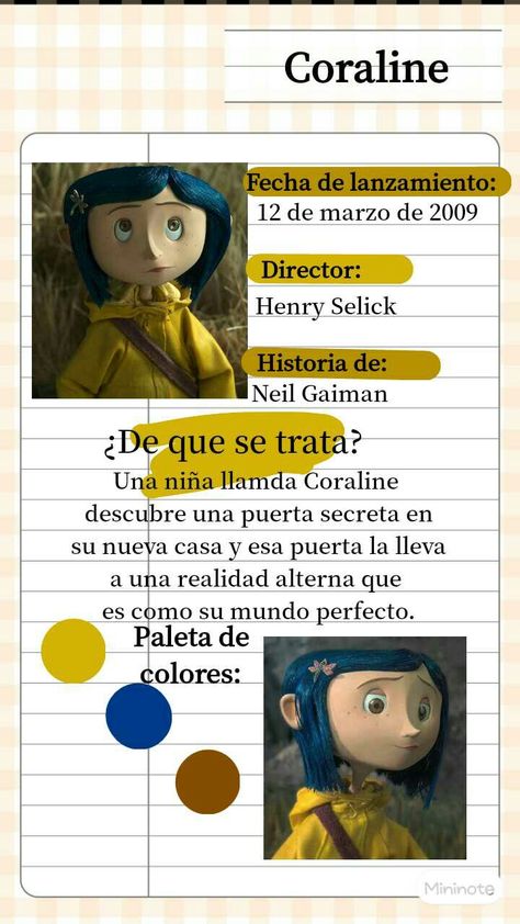 Estos son algunos datos sobre la película de Coraline y la puerta secreta Coraline And Wybie, Coraline Jones, Wallpaper Notebook, Tim Burton Movie, Nagito Komaeda, Neil Gaiman, Coraline, Tim Burton, Stop Motion