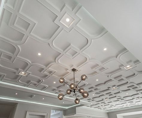 Coffin Ceiling, Small Room Ceiling Design, Moulding Fireplace, Small Room Ceiling, Ceiling Molding Ideas, Ceiling Moulding, Room Ceiling Design, Moulding Ideas, French Ceiling