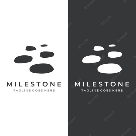 Path Logo Design, Stone Logo Design, Steps Logo, Path Logo, Walk Logo, Bride Cartoon, Stone Logo, Business Workshop, Internship Program