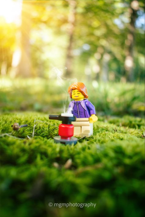 Breakfast Outdoor, Toy Photography, Lego Photo, Lego Photography, Toys Photography, In The Morning, Photography Ideas, The Morning, Bird House