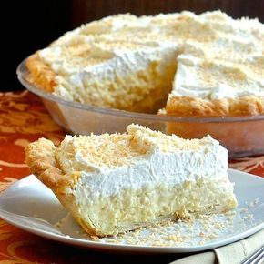 Greatest Pie Recipes Ever!!! The most amazing, mind-blowing, delectable pie recipes. There's a pie recipe here that everyone will enjoy. Best Coconut Cream Pie, Coconut Cream Pie Recipes, Rock Recipes, Coconut Pie, Kolaci I Torte, Cream Pie Recipes, Coconut Cream Pie, Coconut Recipes, Pie Dessert