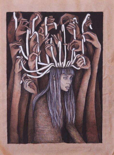 Drawing Feelings, Memory Artwork, Lead Pencil, Intrusive Thoughts, Mother Art, Meaningful Art, Ceramic Wall Art, Dark Art Illustrations, Beautiful Dark Art