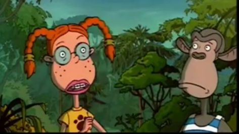 Rugrats Go Wild Eliza and Darwin Rugrats Go Wild, Funny Faces, Cartoon Characters, Photo Inspiration, Funny