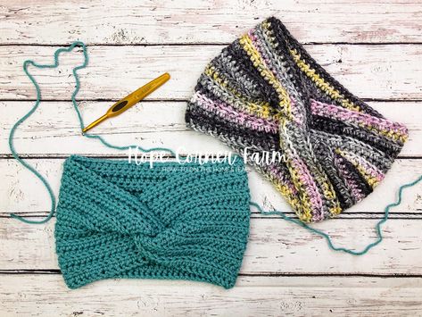 Crochet Running Headband, Crochet Headband Free, Crochet Headband Pattern Free, Crochet Headbands, Foundation Single Crochet, Running Headbands, Crochet Headband Pattern, Crochet Ear Warmer, Medium Weight Yarn