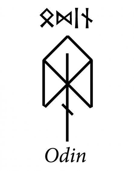 Odin Norse Mythology, Odin Symbol, Viking Tattoo Symbol, Inca Tattoo, Rune Tattoo, Alphabet Symbols, Rune Symbols, Norse Symbols, Norse Tattoo