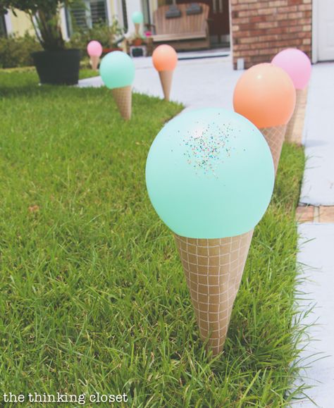 Ice Cream Celebration, Donut And Ice Cream Birthday Party Decor, Sweet Themed Birthday Party Decorations, Ice Cream Cone Appetizers, Two Sweet Party 2nd Birthday Party Favors, Heres The Scoop Birthday Party Decorations, 2nd Birthday Party Two Sweet, Ice Cream Social Photo Booth, Ice Cream Theme 2nd Birthday Party