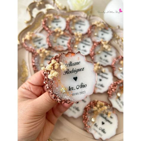 One of our bestseller products - Wedding return favours 🥰✨ Made these beautiful resin return favours in bulk for our client ! DM to order now 💌 #resinart_daily #resinofinstagram #bestsellerproduct #resinbusiness #resinartideas #bulkorders #weddingfavoursideas #weddingreturngifts #tokenofthanks Return Favours, Resin Wedding, Gift Favors, Makeup Brushes Guide, Baby Art Projects, Flower Cart, Return Gifts, Return Gift, Wedding Gift Favors