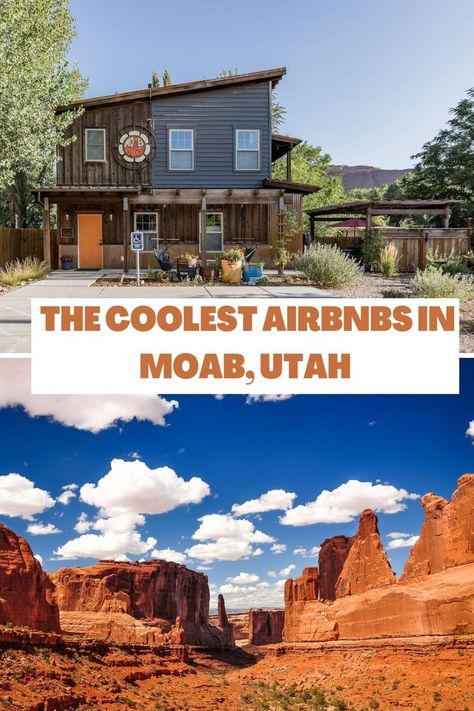 Moab Airbnb & Landscape Unique Landscapes, Best Airbnb, Utah Vacation, Moab Utah, Babymoon, World Photography, Utah Weddings, Must Read, Outdoor Adventures