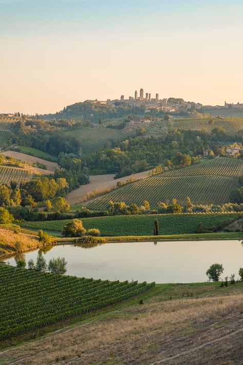 Tuscan Landscaping, Toscana Italia, San Gimignano, Famous Landmarks, Tuscany Italy, Zeppelin, Heritage Site, Toscana, Land Scape