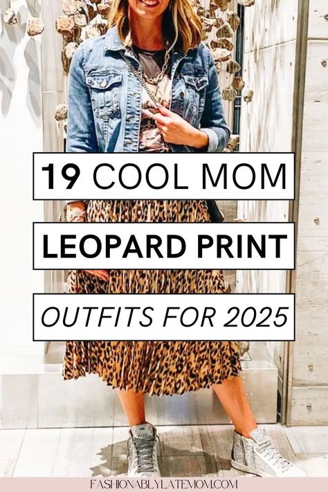 Trendy moms, elevate your wardrobe with these Leopard Print Outfits! Our post shows how to turn a basic Mom Outfit into a statement look with Women's Style tips for embracing this popular print. Whether you're running errands or meeting friends, these Women's Fashion ideas are perfect for looking effortlessly stylish. What To Wear With Animal Print Shoes, How To Wear Leopard Print, Women's Style Tips, Leopard Print Shoes Outfit, Leopard Pants Outfit, Chic Mom Outfits, Leopard Skirt Outfit, Leopard Print Outfit, Printed Skirt Outfit