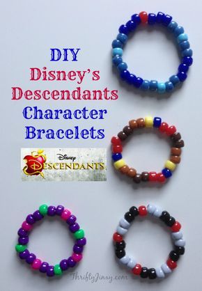 Character Bracelets, Descendants Party Ideas Birthdays, Disney Descendants Characters, Disney Descendants Party, Villains Party, Descendants 4, Descendants Characters, Descendants Party, Dance Camp