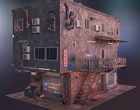 Exterior 3D Models | CGTrader Cyberpunk Diorama, Cyberpunk House, Cyberpunk Building, Dystopian Art, Ancient Chinese Architecture, Toy Playsets, Building Concept, Cyberpunk City, 3d Building