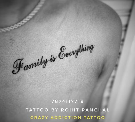 Family is Everything Family Is Everything Tattoo, Everything Tattoo, Calligraphy Tattoo, Family Meaning, Christmas Planters, Tattoo Font, Family Images, Family Is Everything, Custom Tattoo Design