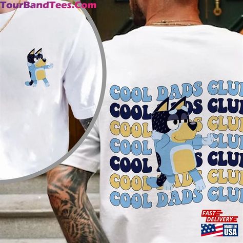 Bluey Cool Dads Club Shirt Dad Classic T-Shirt Check more at https://tourbandtees.com/product/bluey-cool-dads-club-shirt-dad-classic-t-shirt/ Fiesta Bluey, Club Shirts, 1st Bday, Dad To Be Shirts, Bingo, Mom And Dad, Birthday Ideas, Classic T Shirts, Party Ideas