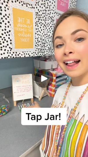 Tap Jar Classroom, K4 Classroom, Kindergarten Teaching, Teaching Kindergarten, Mgmt, Teacher Hacks, Elementary Classroom, Classroom Management, First Grade