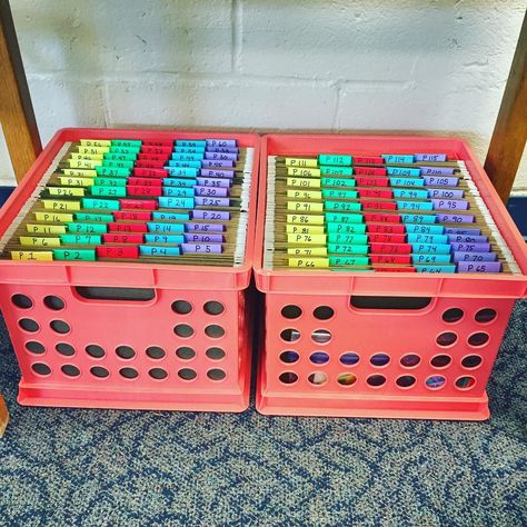 Intervention Teacher, Teacher Storage, Classroom Organization Elementary, Teaching Organization, Teachers Toolbox, Math Organization, Class Organization, 5th Grade Classroom, Classroom Storage