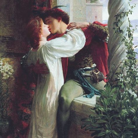 Romeo And Juliet Cover, Frank Dicksee, Star Crossed Lovers, Romeo And Juliet, Picture Library, How To Be Outgoing, Fine Art America, Oil On Canvas, Gallery Wrap Canvas