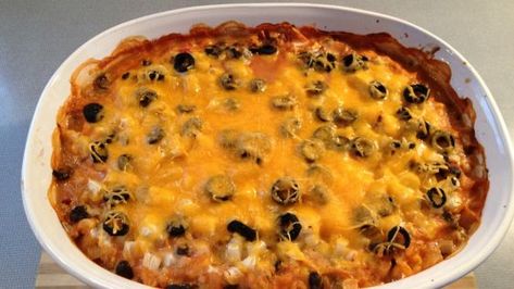 Santa Fe Beans And Rice Recipe, Santa Fe Rice And Beans Recipes, Santa Fe Rice And Beans, Santa Fe Recipes, Weight Watchers Dinners, Cheesy Pizza Dip, Hot Pizza Dip, Meatless Entrees, Pizza Dip Recipes