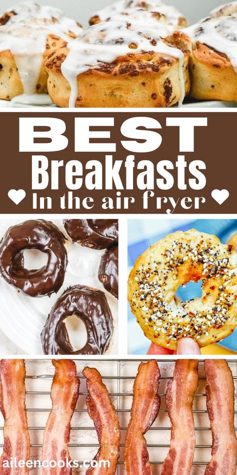 You can’t go wrong with this list of yummy air fryer breakfast recipes! This list includes everything from crispy bacon to homemade bagels and everything in between! breakfast air fryer recipes | breakfast air fryer recipes healthy | easy breakfast air fryer recipes | easy breakfast air fryer recipes healthy | air fryer breakfast ideas | easy breakfast ideas air fryer | quick breakfast ideas air fryer. | breakfast air fryer muffins Easy Air Fryer Breakfast Recipes, Air Fry Breakfast, Breakfast Ideas Air Fryer, Breakfast Air Fryer Recipes, Air Fryer Muffins, Breakfast Air Fryer, Air Fryer Breakfast Recipes, Airfryer Breakfast, Healthy Easy Breakfast