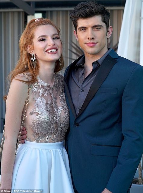 Famous In Love, Secret Relationship, Romantic Drama, Movie Couples, Bella Thorne, Red Gowns, Love Stars, Top Secret, Famous Celebrities