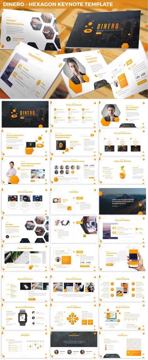 Hexagon Graphic Design Layout, Hexagon Presentation Design, Hexagon Design Graphic, Hexagon Presentation, Business Model Template, Powerpoint Designs, Business Case Template, Proposal Inspiration, Best Presentation Templates