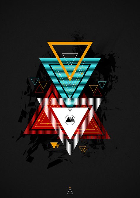 Triangles. on Behance Triangle Artwork, Geometry Illustration, Geometric Wallpaper Iphone, Minimal Artwork, Panel 3d, Free Wallpaper Backgrounds, Oneplus Wallpapers, Wallpaper Hp, Iphone Wallpaper Hipster