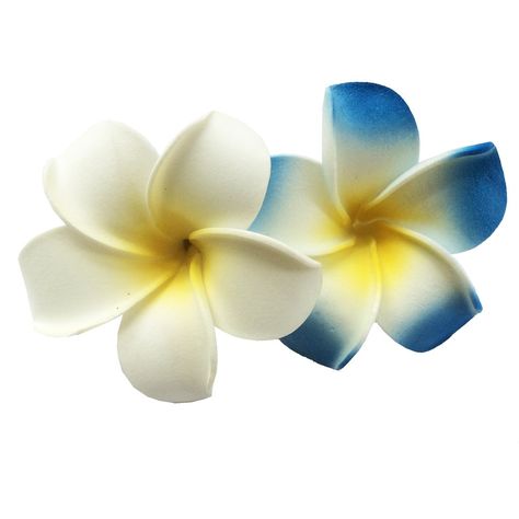 PRICES MAY VARY. 2PCS Set of Hawaiian Frangipani Foam Flower With Metal Clips Approx. 0.28 Inch in Diameter Made of Eva Foam Various Colors for Choice Hawaiin Flowers, Foam Flower, Head Flower, Foam Head, Hawaiian Flower, Blue Beauty, Flower Party, Foam Flowers, Hawaiian Flowers