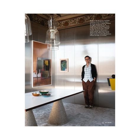 Massimo Adario Architetto | Cover Story with a project in Rome out in May issue of @elledecoritalia LA MIA ROMA  In Via Giulia, all’interno di Palazzo Sacchetti, la… | Instagram Cover Story, Wall Treatments, Rome, Wall, Instagram