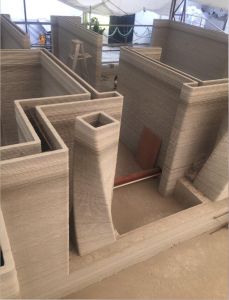 World's 1st 3D Printed Hotel is Constructed in the Philippines - Thousands of Homes are Next! http://3dprint.com/94558/3d-printed-hotel-lewis-grand/ Hotel Plans, 3d Printed Building, 3d Printed House, Printed Concrete, Drukarka 3d, 3d Printing Architecture, 3d Printing Art, 3d Printing Diy, 3d Cnc