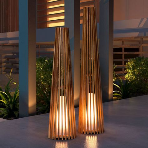 Summerland 39.4" Floor Lamp Modern Floor Lamp Design, Deco Spa, Diy Floor Lamp, Indoor Floor Lamps, Outdoor Floor Lamp, Large Floor Lamp, Floor Lamp Bedroom, Floor Lamps Living Room, Deco Luminaire