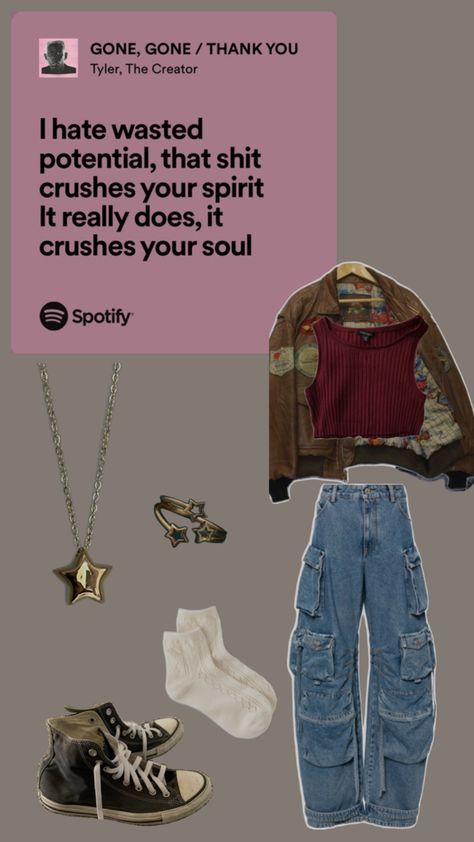 #Aesthetic #Outfit #TylertheCreator Cavetown Style Outfits, Cavetown Clothes, Cavetown Inspired Outfit, Cavetown Aesthetic Outfits, Cavetown Outfits, Cavetown Aesthetic, Concert Fit, Mother Mother, Concert Fits